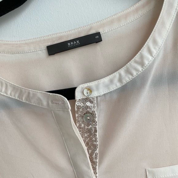 Blush Pink Brax Blouse - Picture 2 of 4